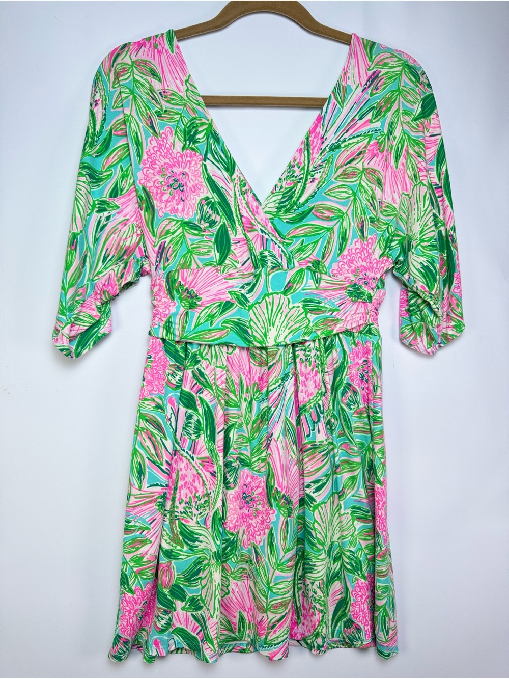 Lilly Pulitzer Parigi Skort Romper in Coming In Hot - Size Small - Picture 2 of 9